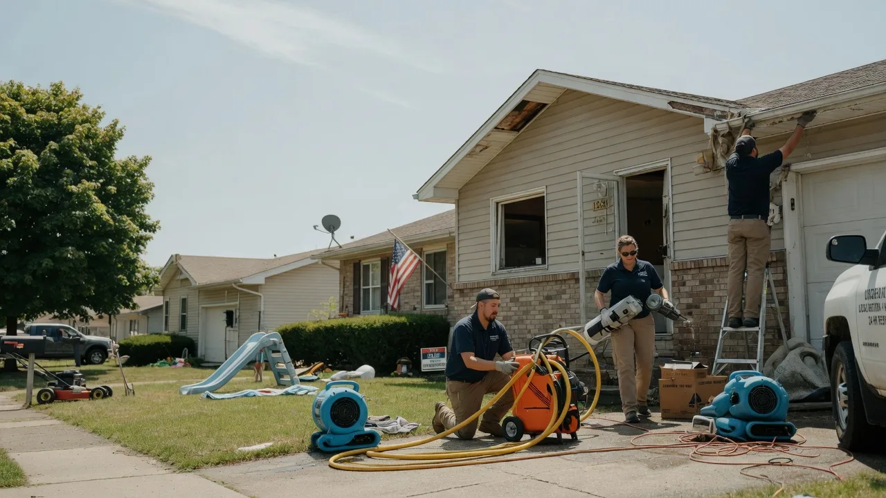 Water Damage Restoration in Saint Louisville, OH near me